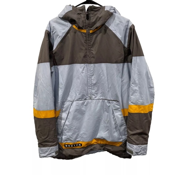 Burton Other - Burton Highlife Anarak Pullover Snowboard Jacket Coat Men’s Size Medium In Blue